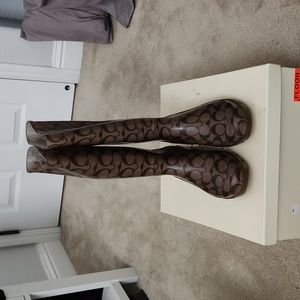 Coach women's rain boots
